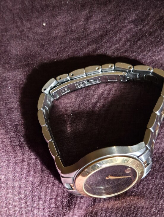 Movado Museum Two-tone Stainless Steel Goldplated Watch main image 7